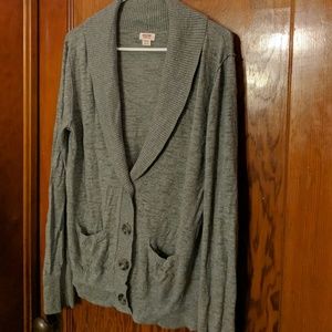 Gray Mossimo cardigan